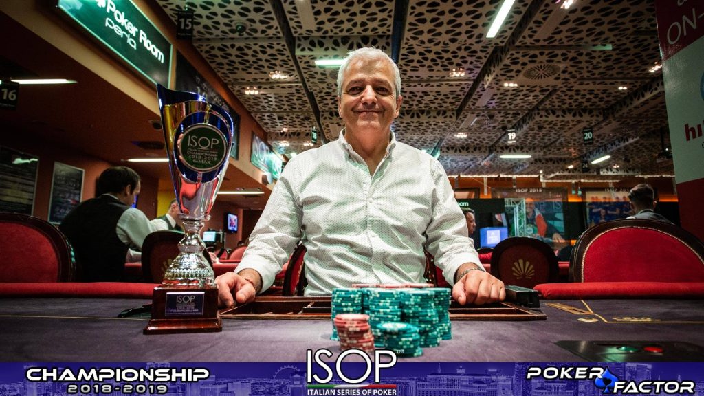 claudio di giacomo 6max ISOP championship 22-25 marzo 2019