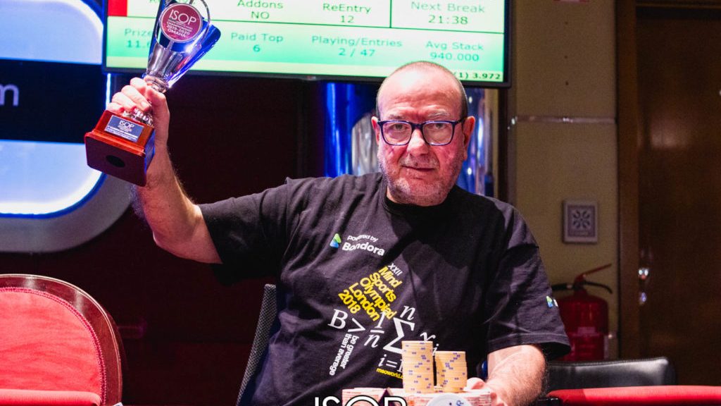 Dario De Toffoli poker ISOP Championship omaha